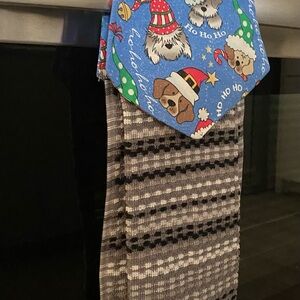 Christmas doggy kitten towel
Hand made